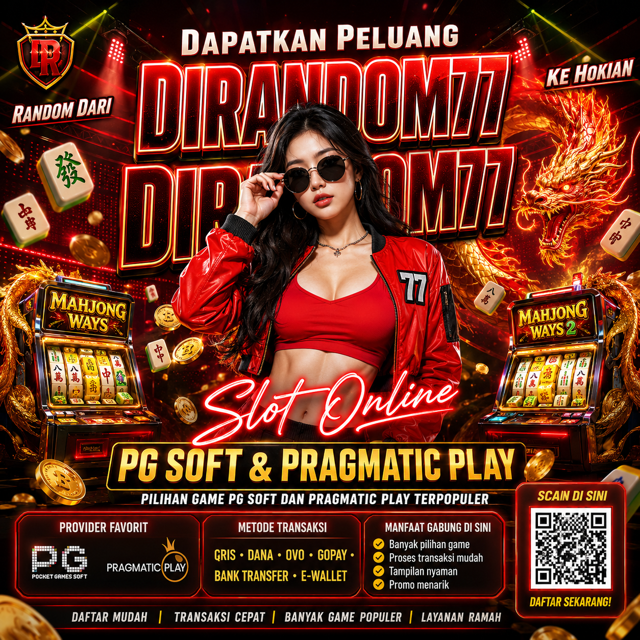 Random77 ~ Dapatkan Peluang Random Dari Ke hokian Dirandom77