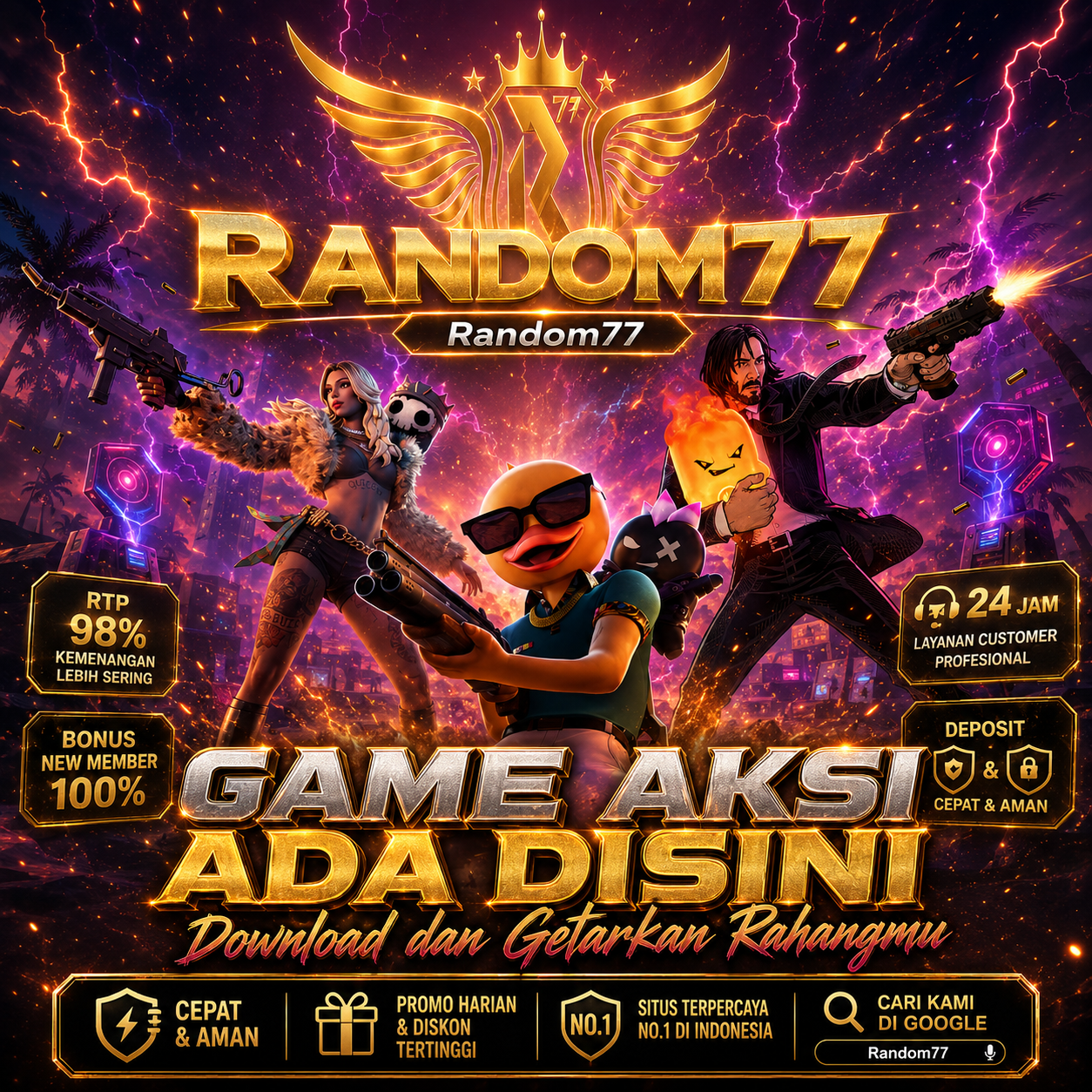 Banner Random77 Official
